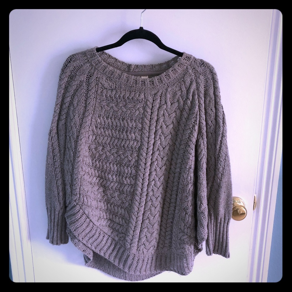 Anthropologie poncho